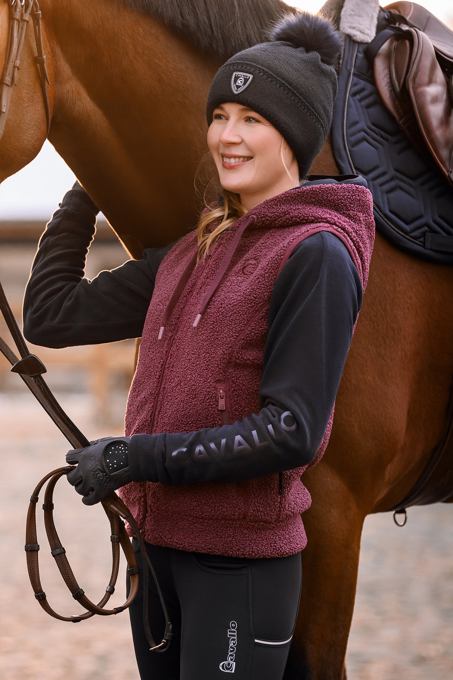 Cavallo CAVALMEG Ladies Fleece Vest