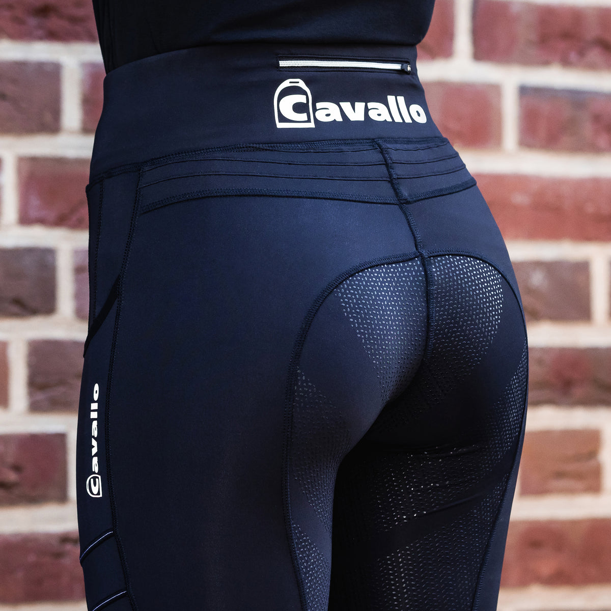 CAVALLIN Fullseat Grip Leggings Dark Grey 34 CAVALLIN Fullseat Grip Leggings Dark Grey 34