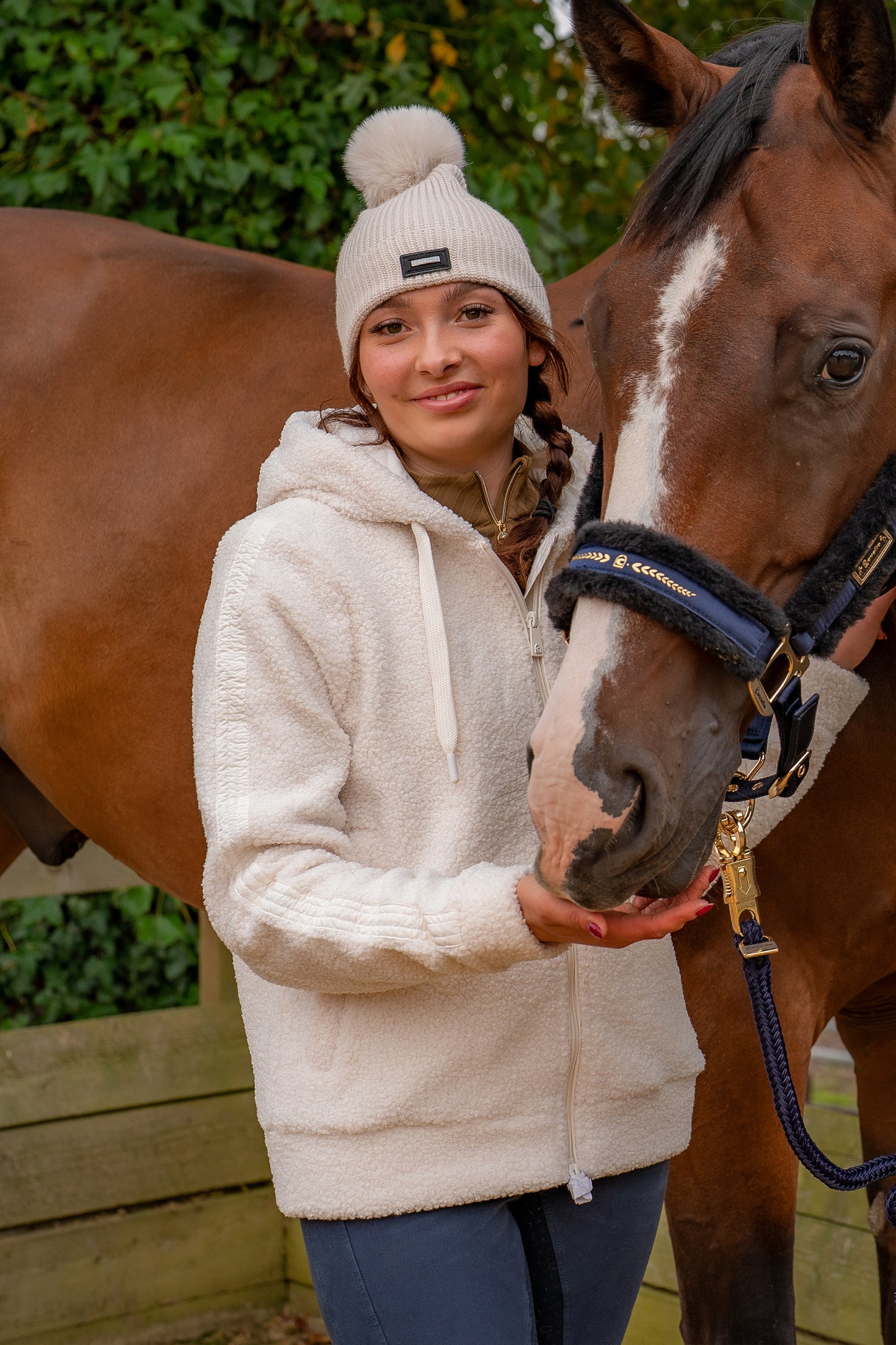 Cavallo CAVALMELANA Ladies Hooded Fleece Jacket